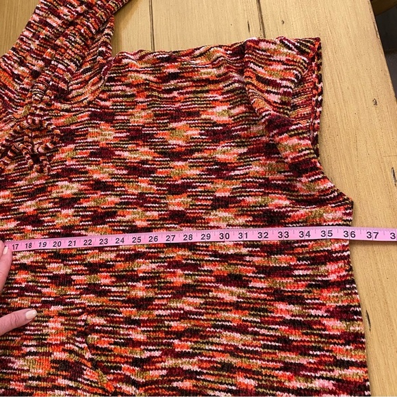 Women’s Poncho Oversized Multicolor Chenille Soft One Size Cozy Hood NEW* NWOT - Picture 10 of 14